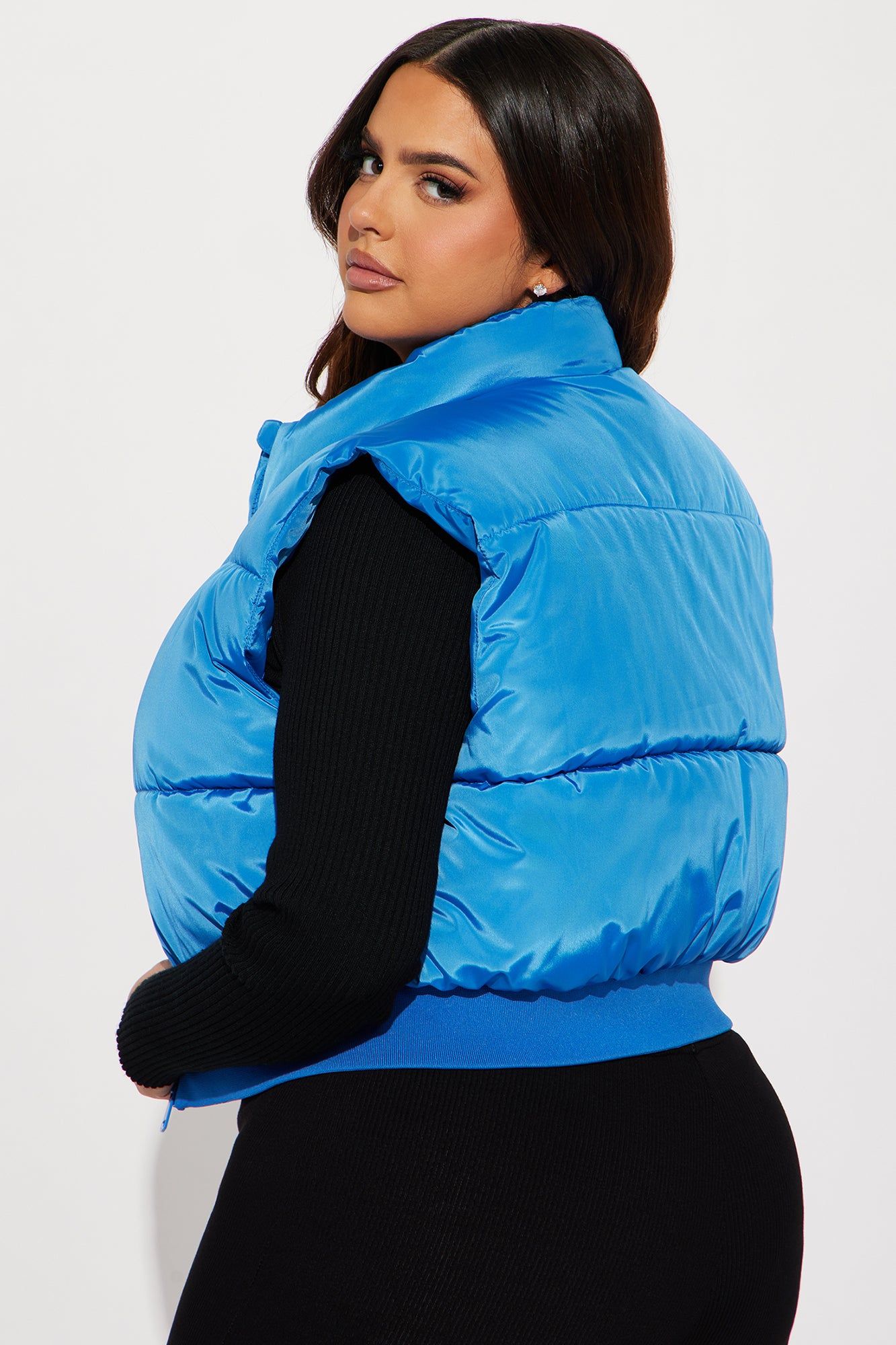 Winter Date Puffer Vest - Royal sold by Fashion Nova product image thumbnail 6