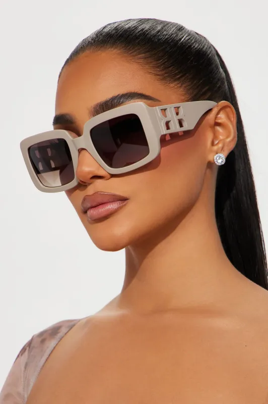 Brand New Babe Sunglasses - Nude sold by Fashion Nova