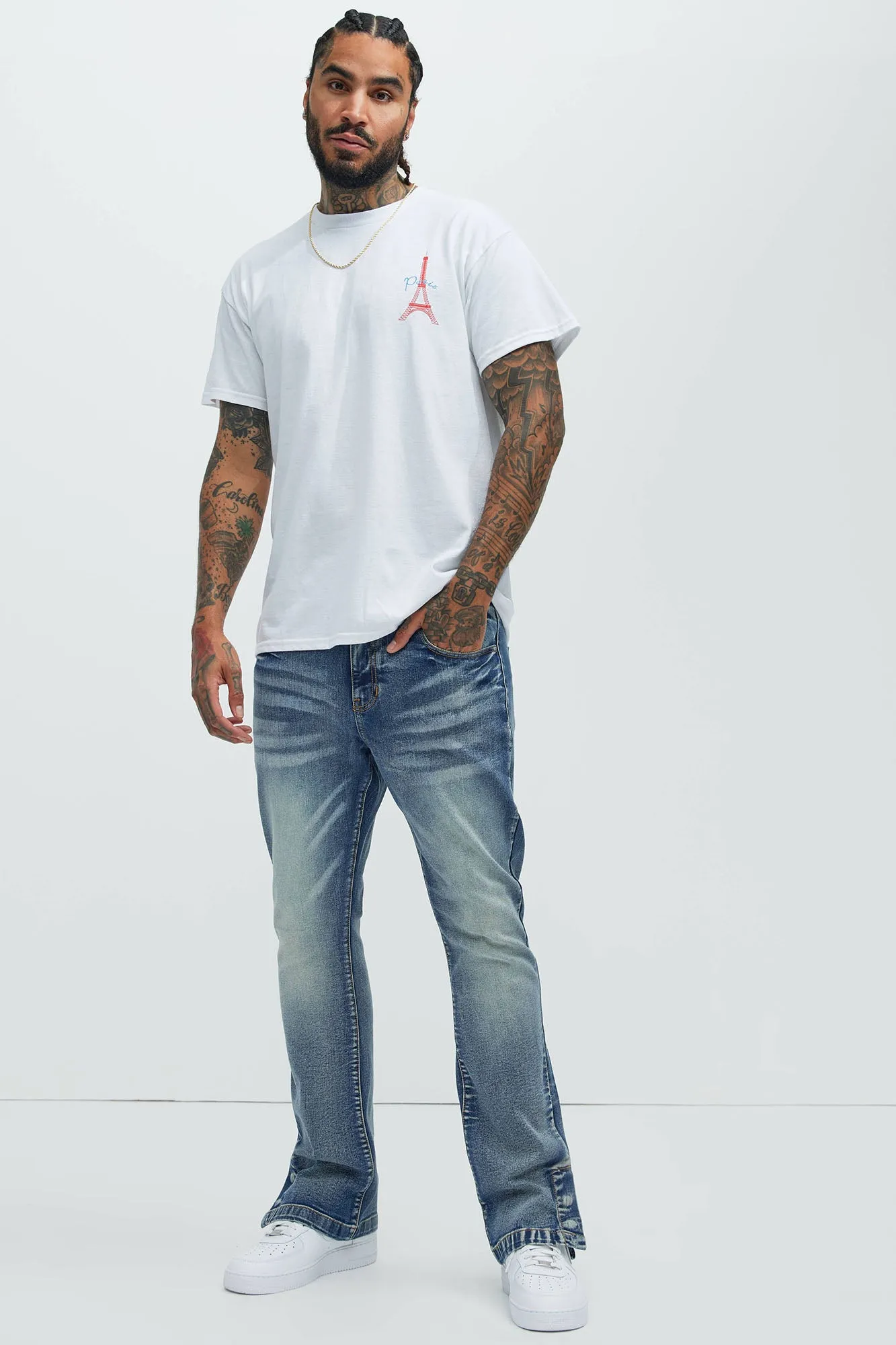 Ville Lumiere Short Sleeve Tee - White sold by Fashion Nova product image thumbnail 2