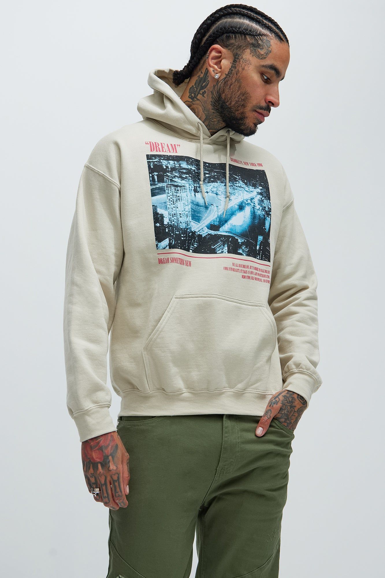 BK Dreamer Hoodie - Cream sold by Fashion Nova