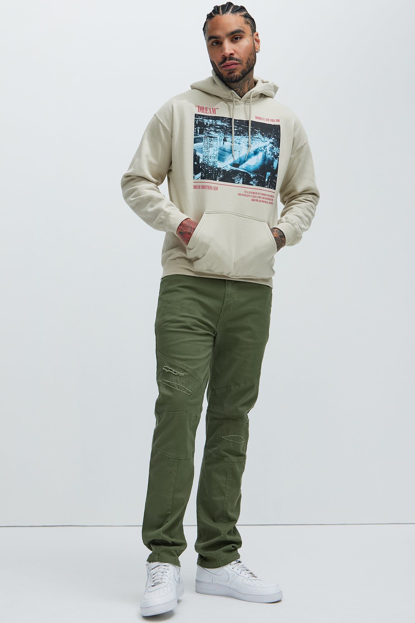 BK Dreamer Hoodie - Cream sold by Fashion Nova product image thumbnail 2