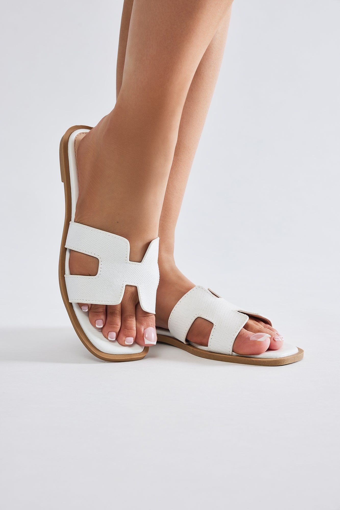 Lillie Sandals - White sold by Fashion Nova product image thumbnail 3