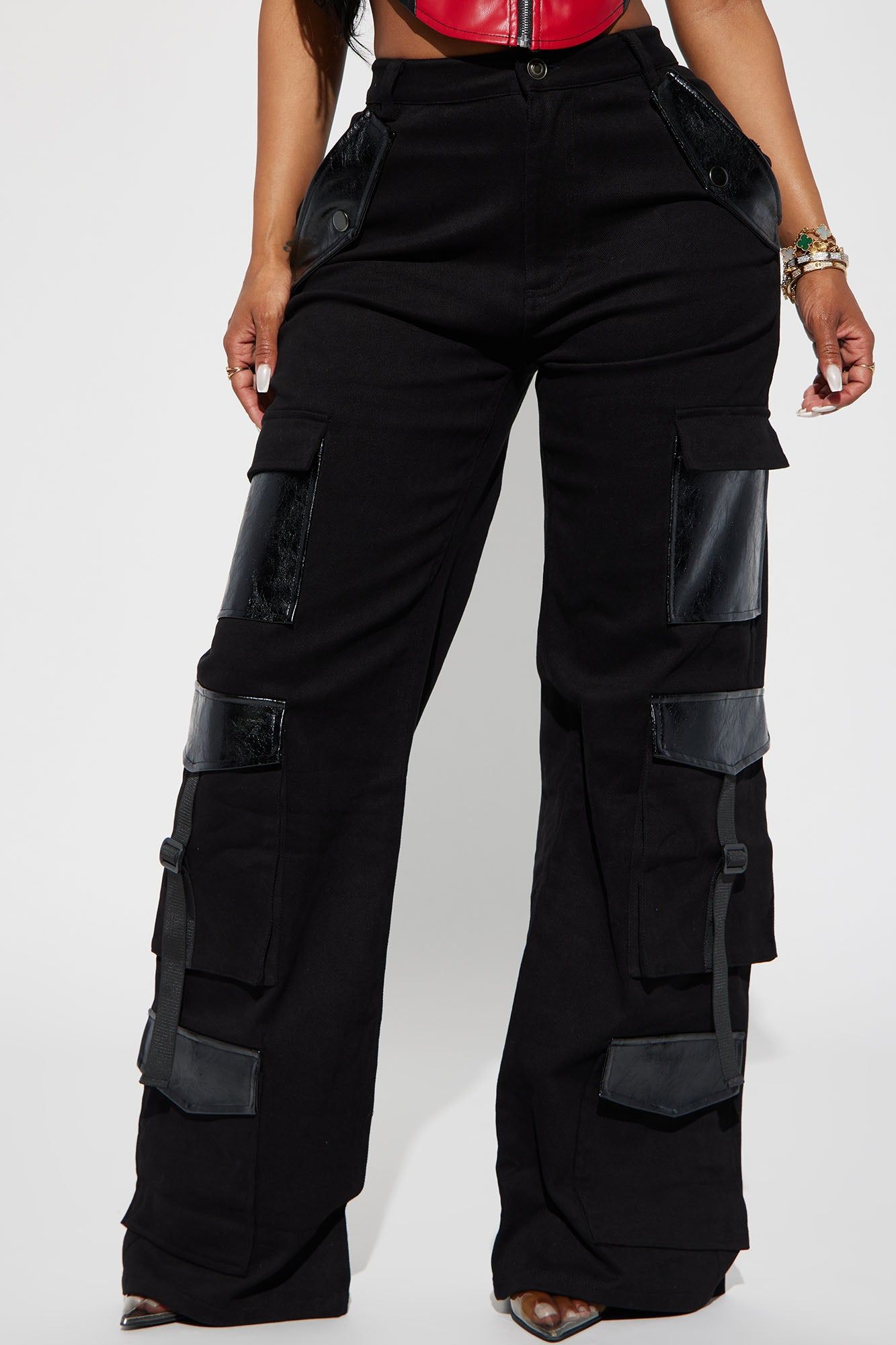 Living Easy Cargo Pant - Black sold by Fashion Nova product image thumbnail 2