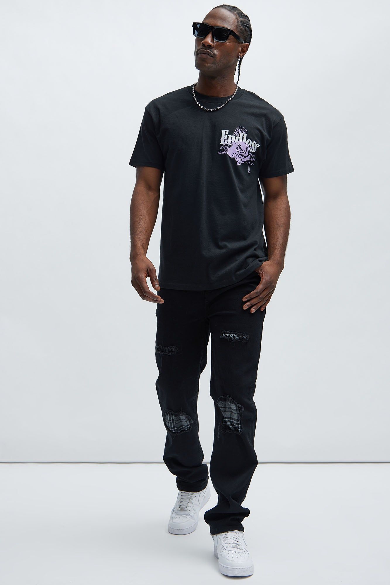 Endless Life Short Sleeve Tee - Black sold by Fashion Nova product image thumbnail 2