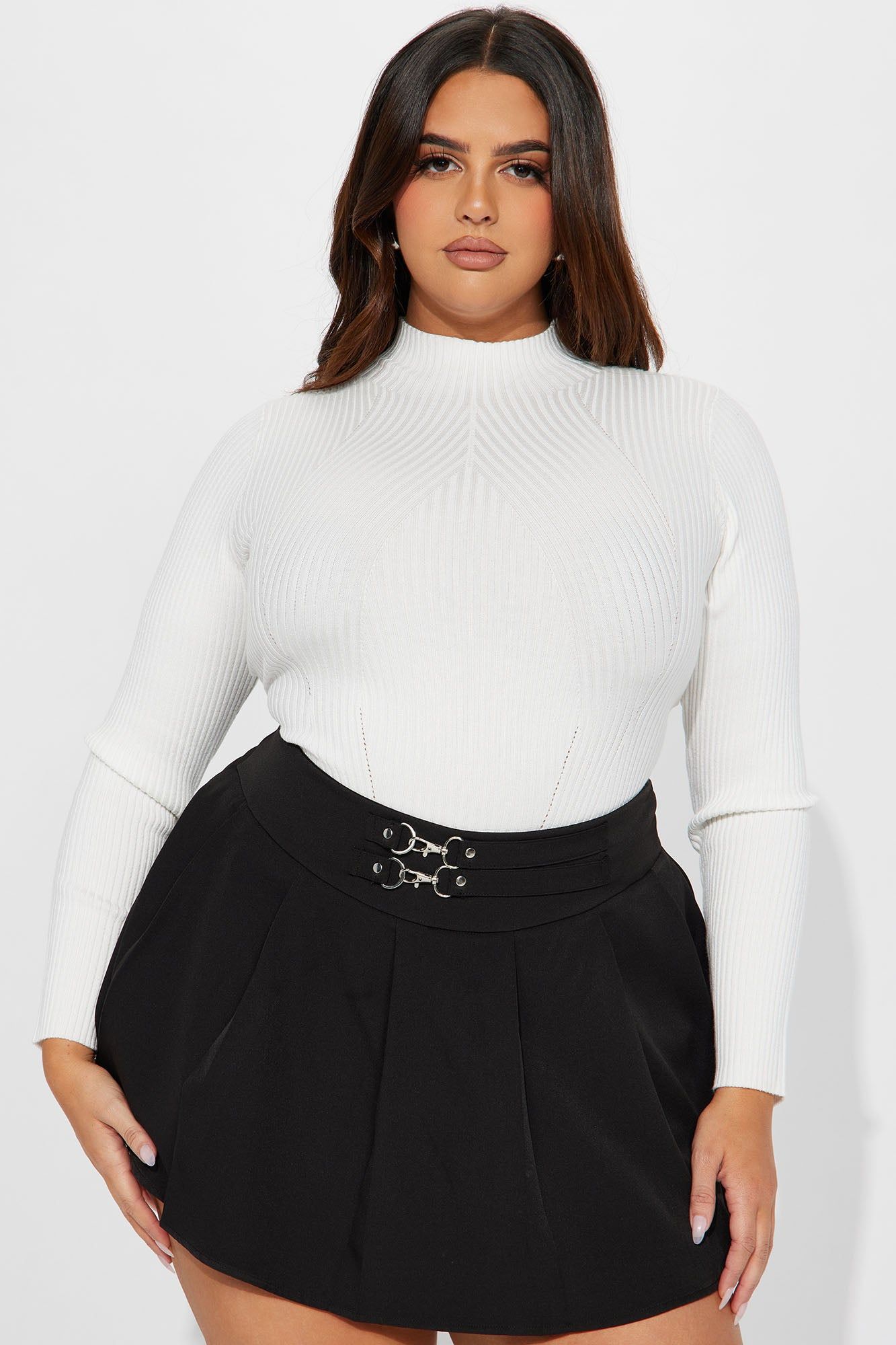 Erma Ribbed Sweater - Ivory sold by Fashion Nova product image thumbnail 4