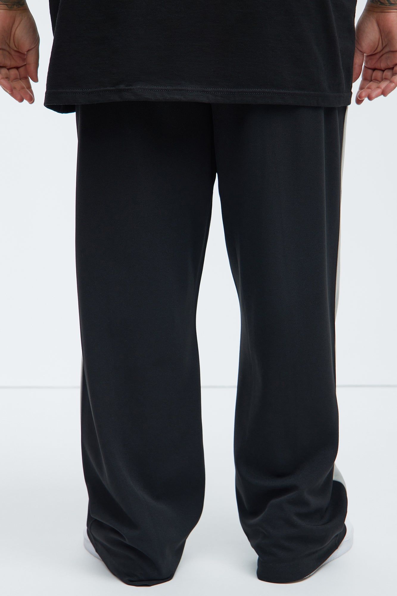 Hopper Relaxed Track Pants - Black sold by Fashion Nova product image thumbnail 4