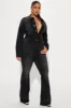 Playing Games Denim Jumpsuit - Charcoal sold by Fashion Nova