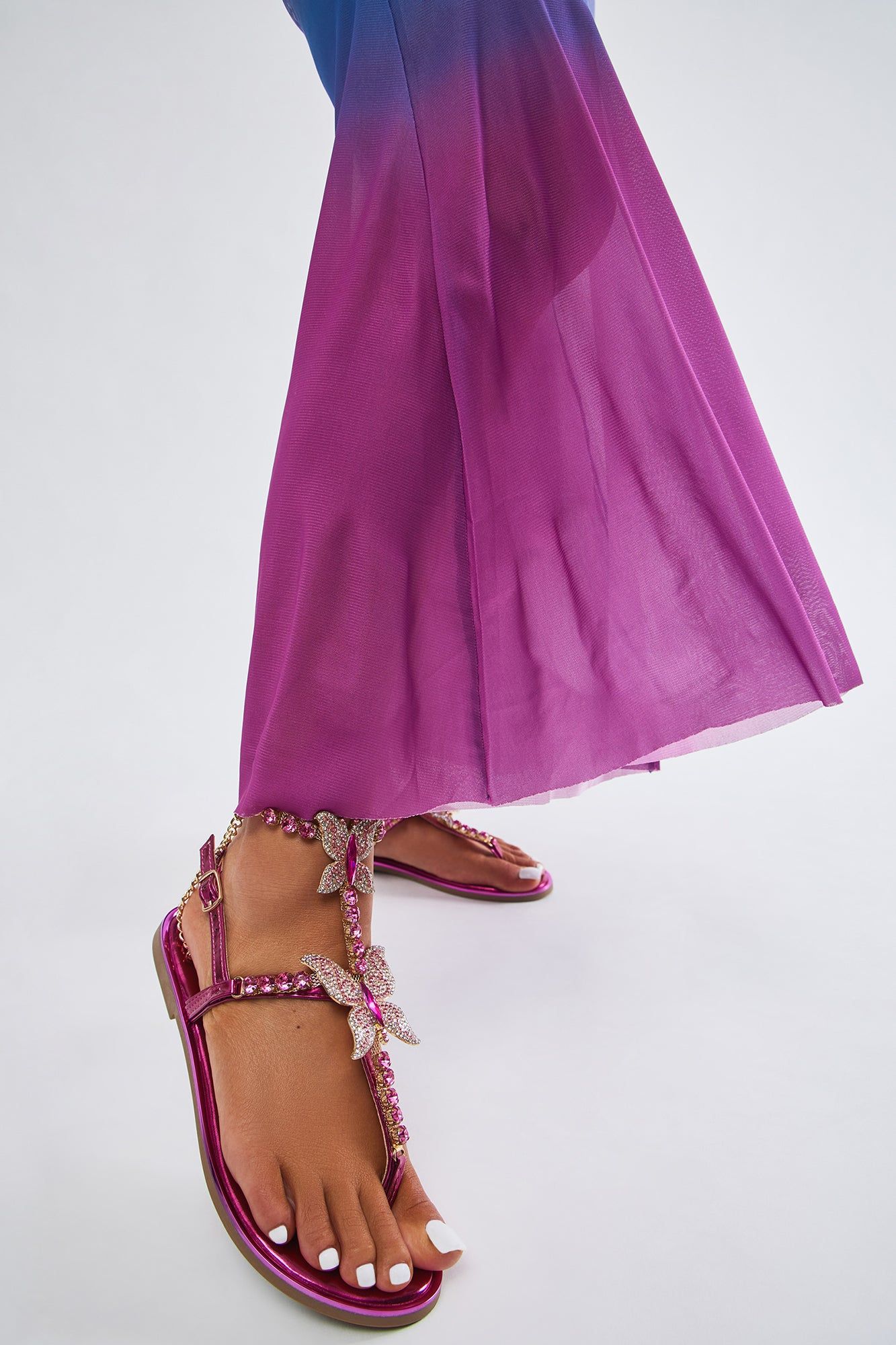 Gotta Let Go Flat Sandals - Pink sold by Fashion Nova product image thumbnail 3