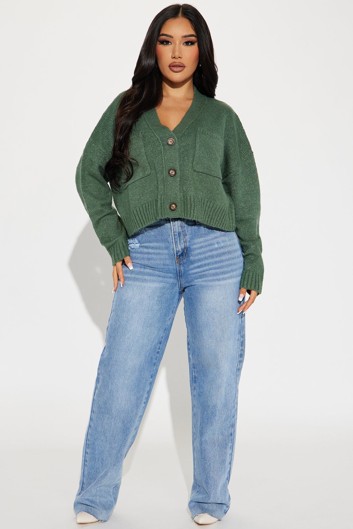 Karlie Cardigan - Green sold by Fashion Nova product image thumbnail 2