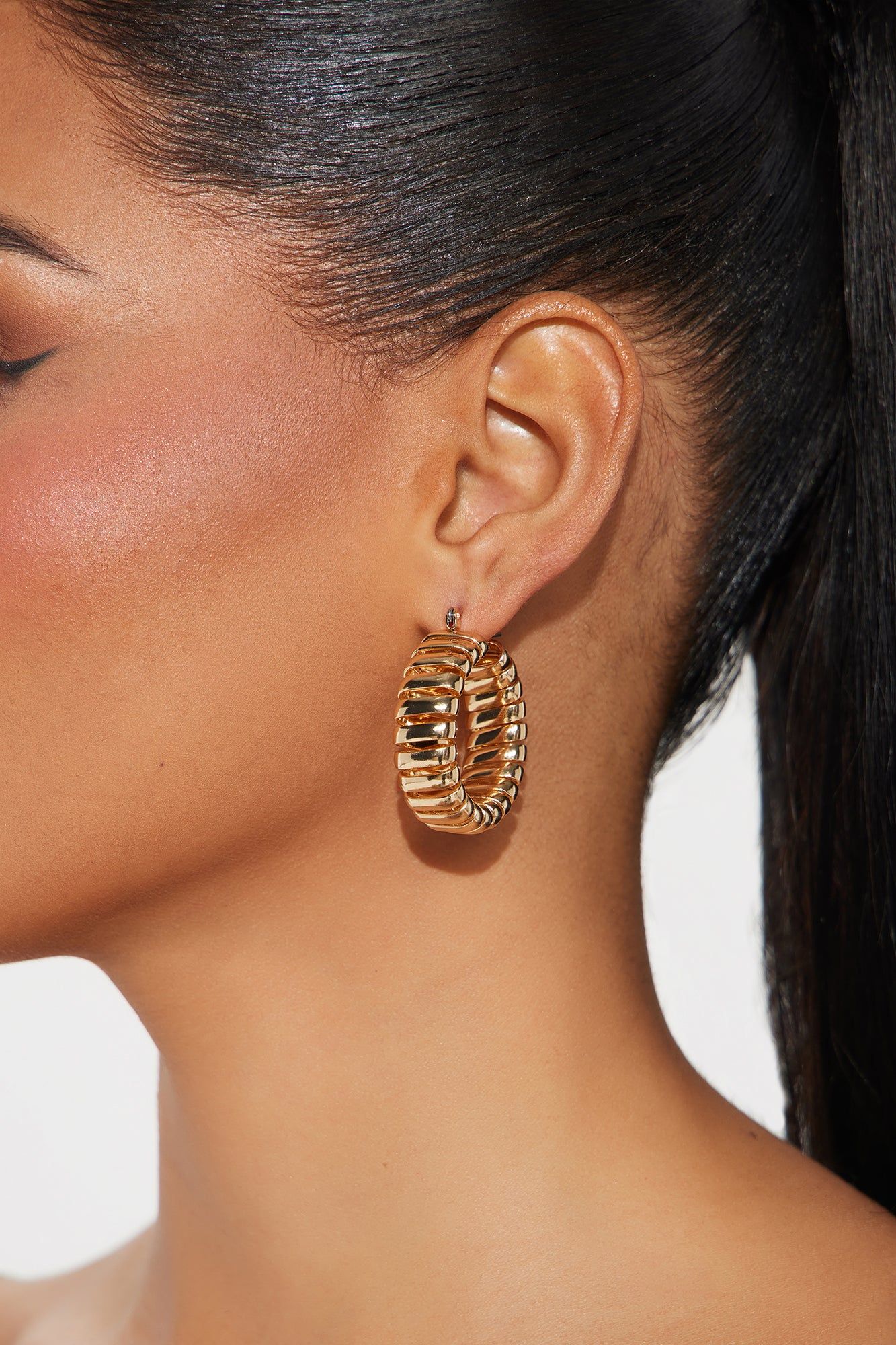 Got Closure Earrings - Gold sold by Fashion Nova