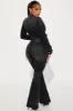 Playing Games Denim Jumpsuit - Charcoal sold by Fashion Nova