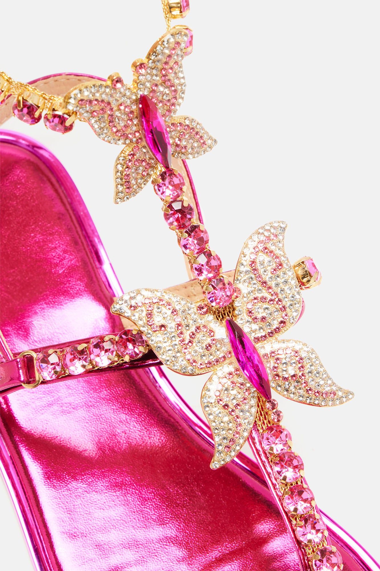 Gotta Let Go Flat Sandals - Pink sold by Fashion Nova product image thumbnail 5