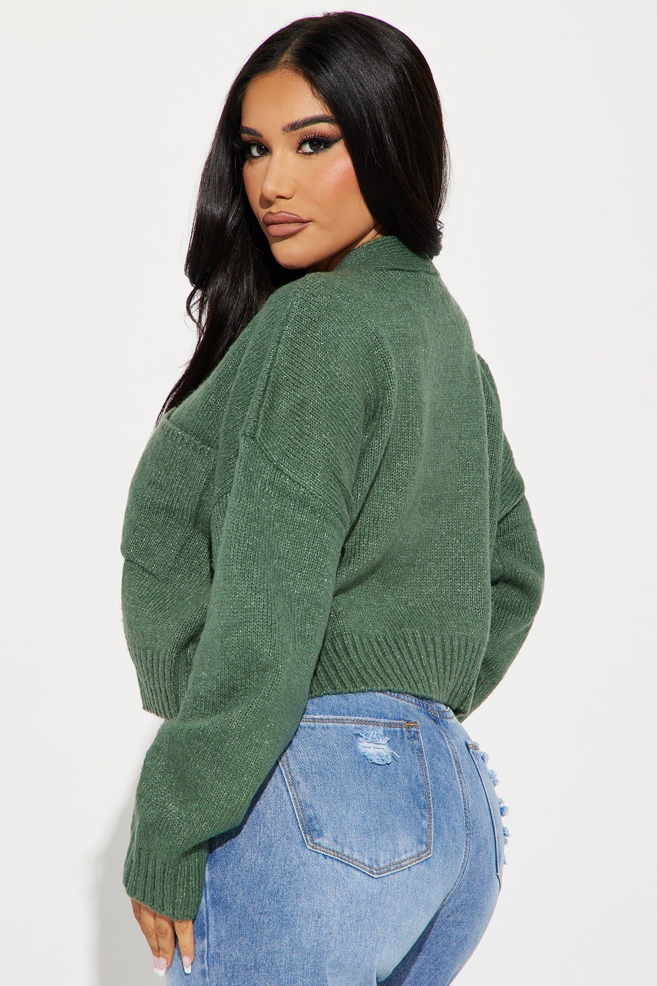 Karlie Cardigan - Green sold by Fashion Nova product image thumbnail 3