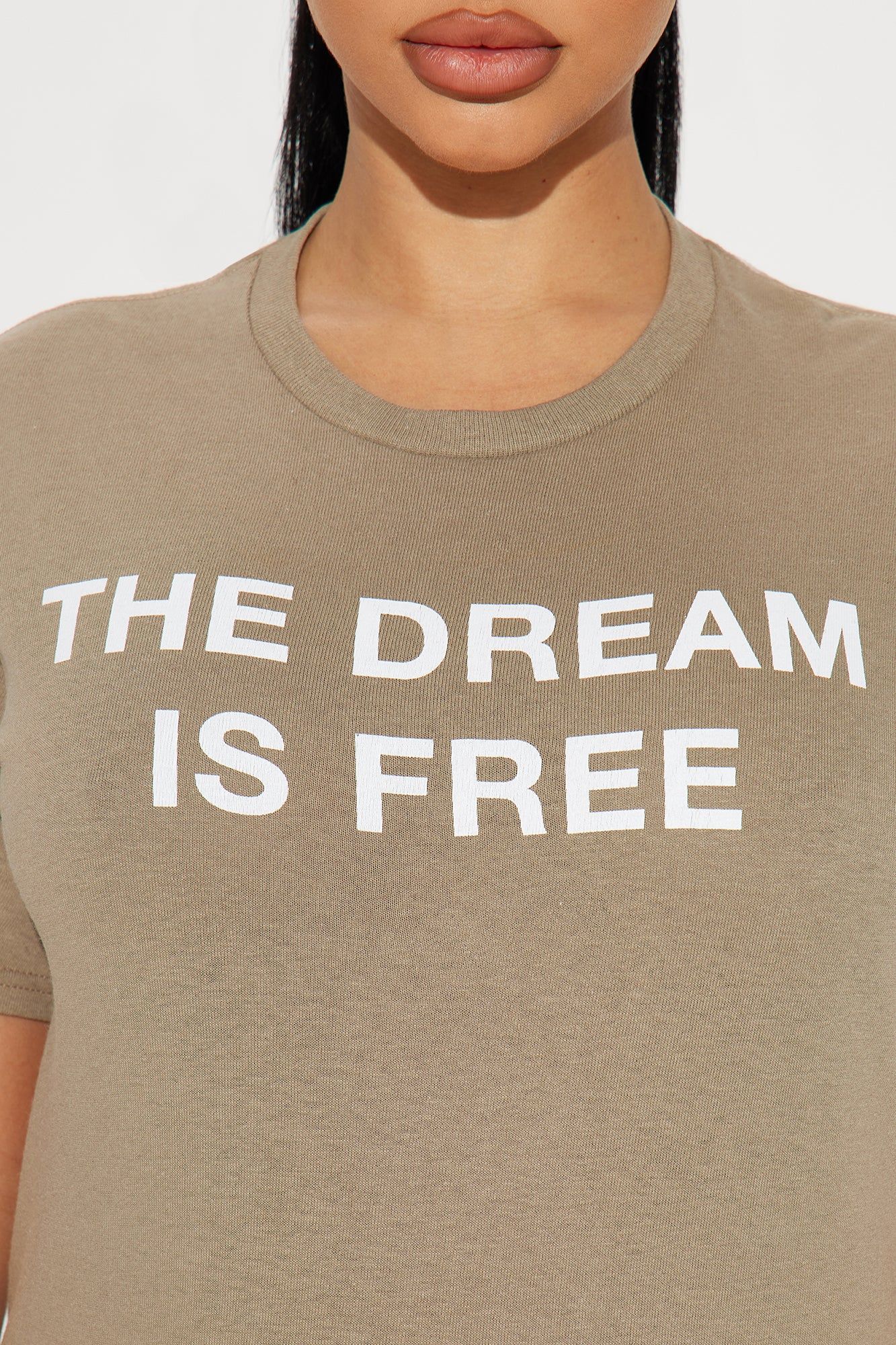 To Those Who Hustle Tee - Sand sold by Fashion Nova product image thumbnail 3