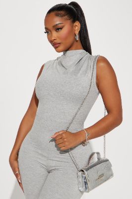 One Of Those Nights Handbag - Silver sold by Fashion Nova