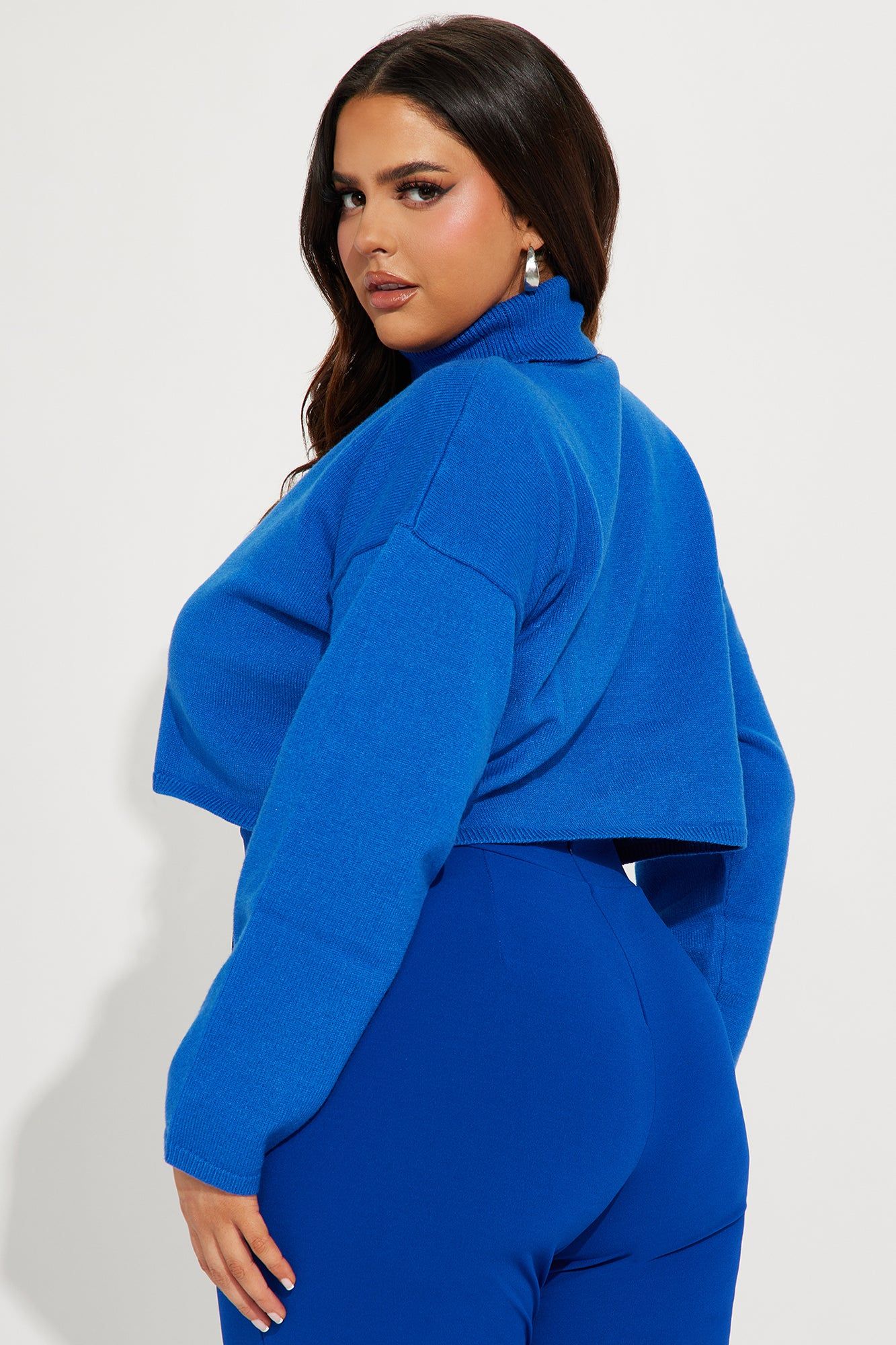 Lolani Turtleneck Sweater - Royal sold by Fashion Nova product image thumbnail 6