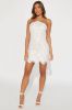 Candace Lace Mini Dress - White sold by Fashion Nova