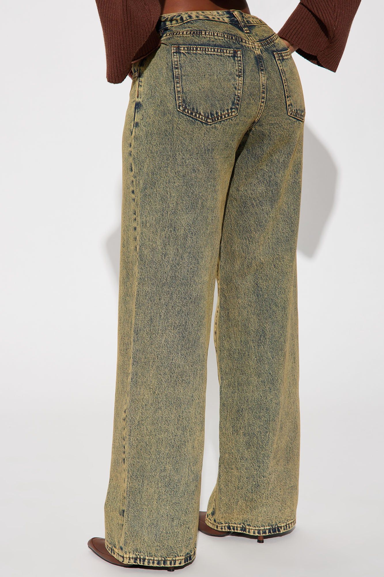 Bitter Sweet Straight Leg Jeans - Vintage Wash sold by Fashion Nova product image thumbnail 4