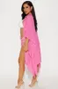 Megan Swim Cover Up Kimono - Hot Pink sold by Fashion Nova