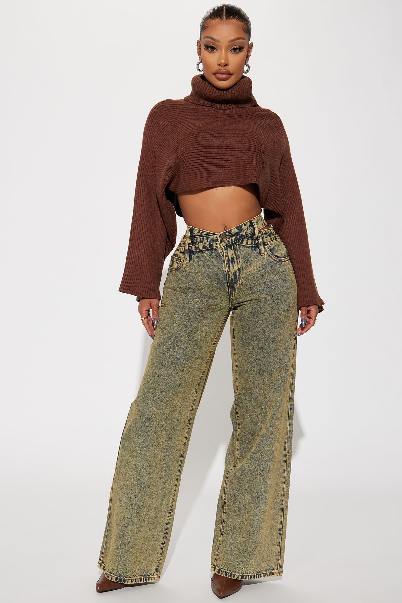 Bitter Sweet Straight Leg Jeans - Vintage Wash sold by Fashion Nova product image thumbnail 2