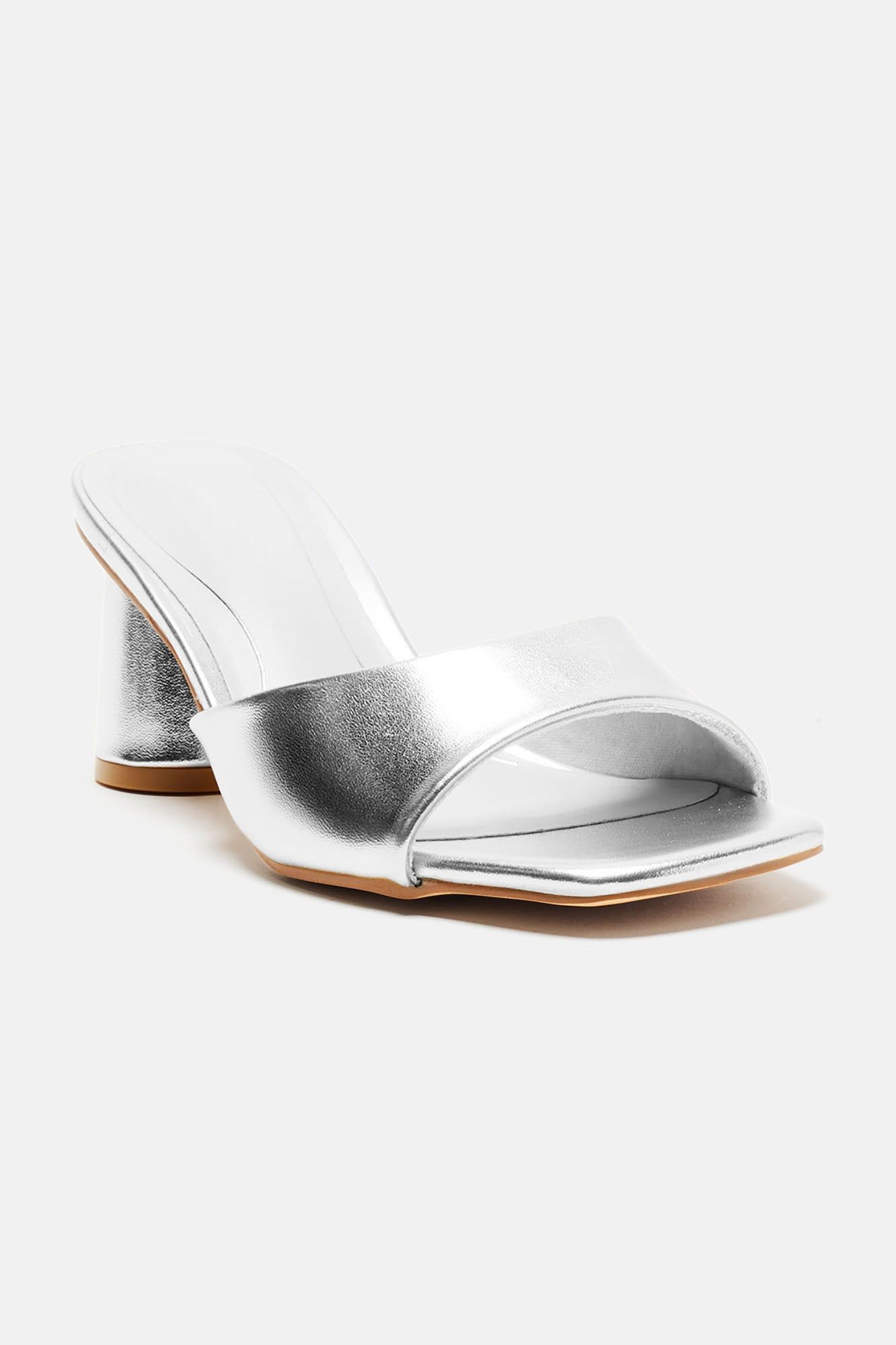 All Kinds Of Sweet Mules - Silver sold by Fashion Nova product image thumbnail 3