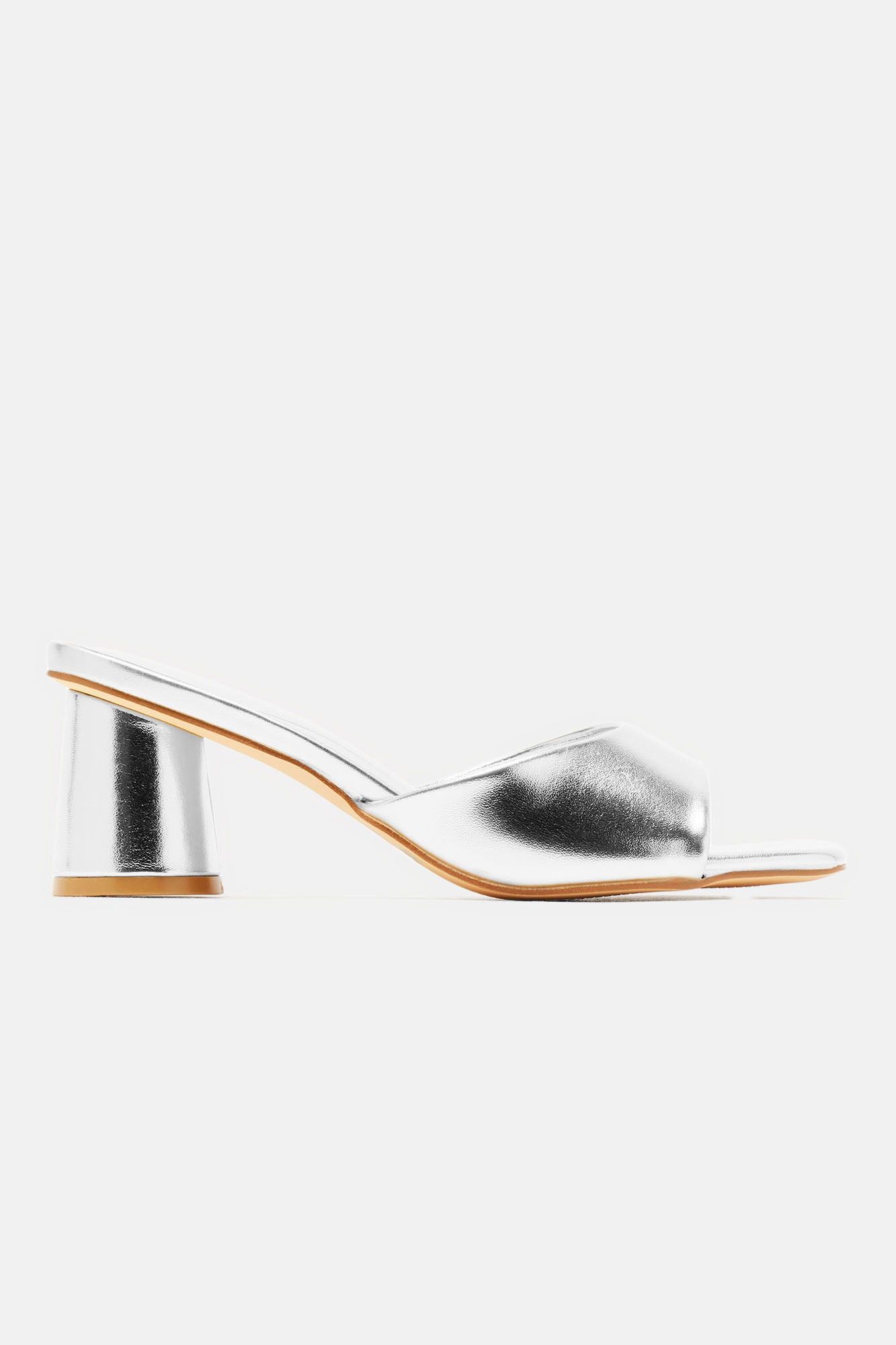 All Kinds Of Sweet Mules - Silver sold by Fashion Nova