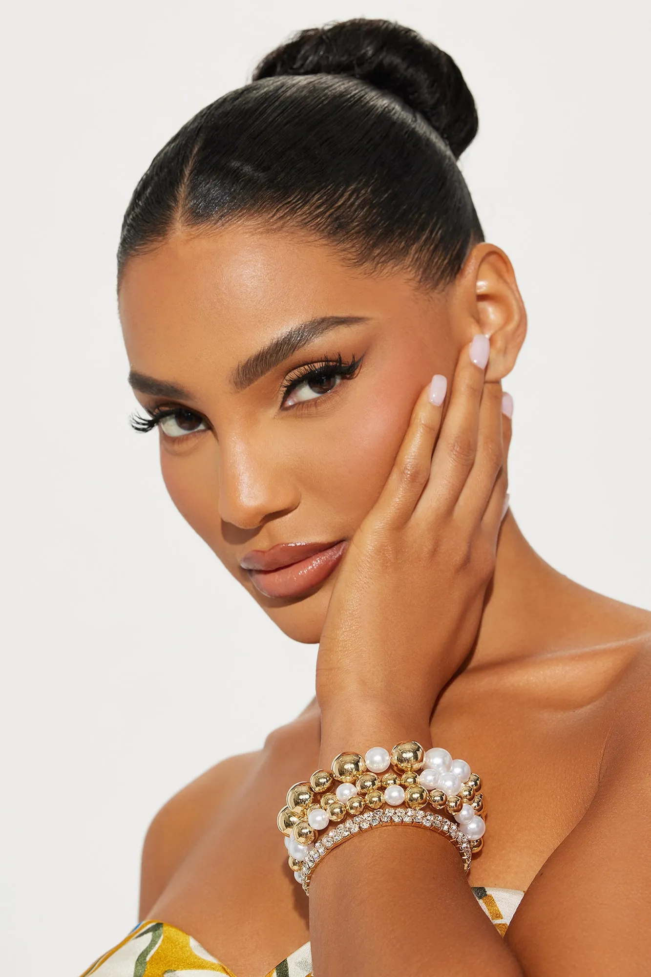 Athena 5 Piece Bracelet Set - Gold sold by Fashion Nova product image thumbnail 2