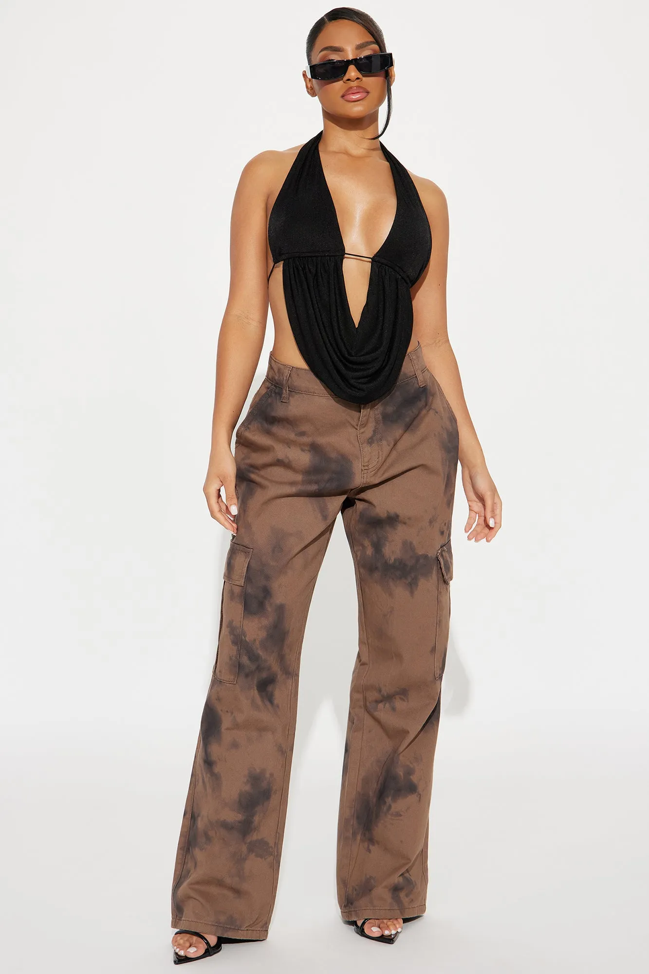 Party On Halter Top - Black sold by Fashion Nova product image thumbnail 5