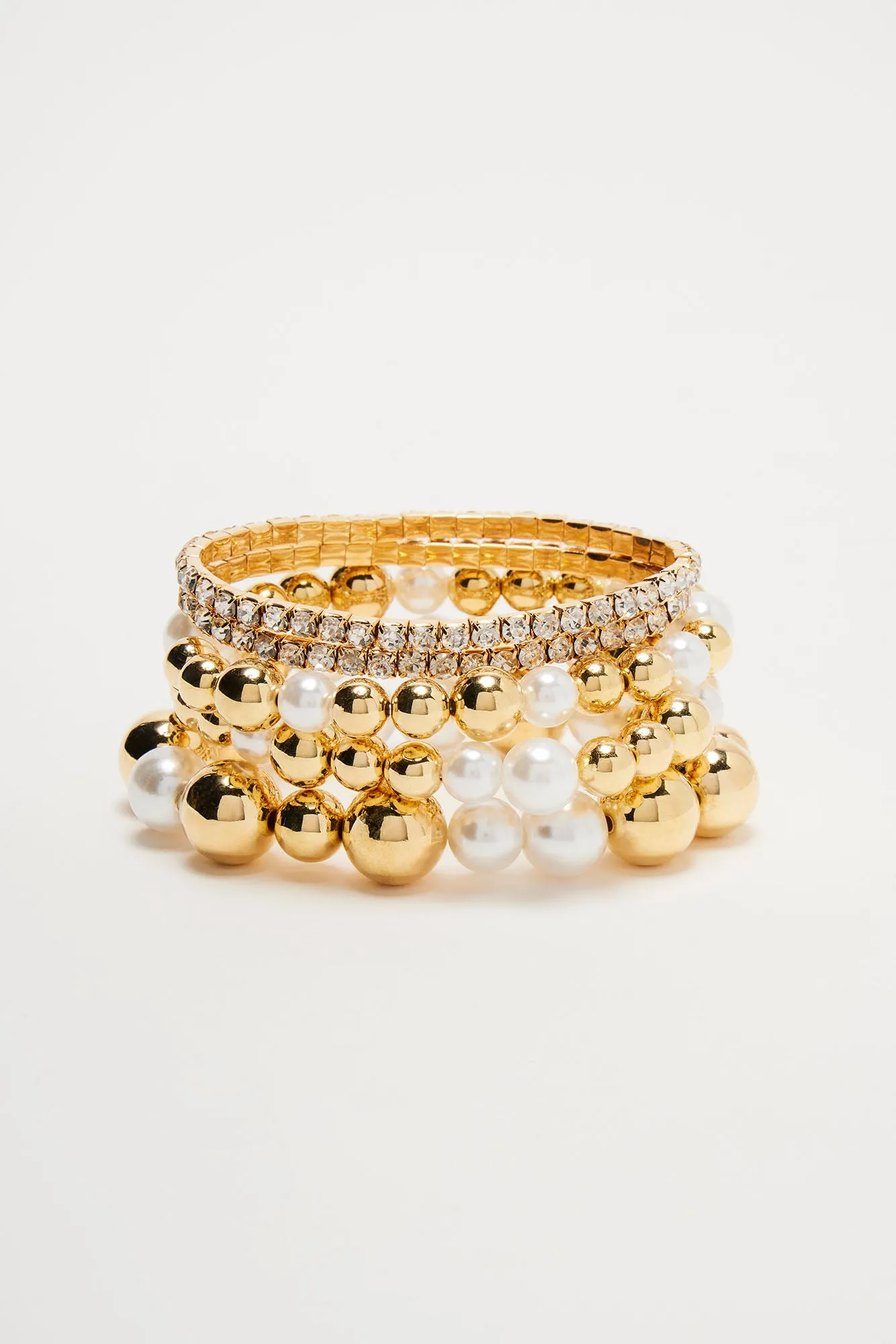 Athena 5 Piece Bracelet Set - Gold sold by Fashion Nova product image thumbnail 3