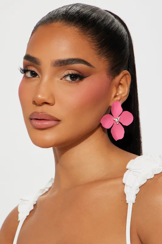 Florentine Earrings - Pink sold by Fashion Nova