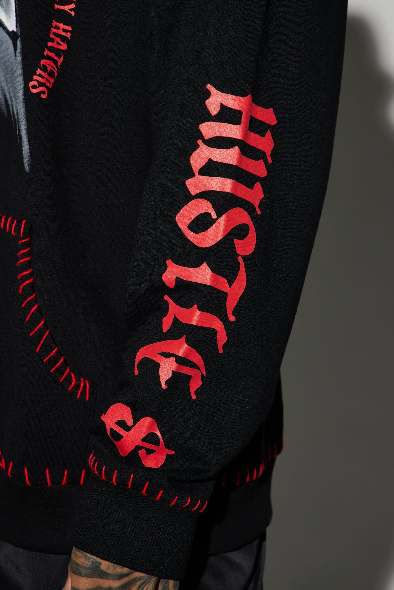 Nonstop Hustle Oversized Hoodie - Black sold by Fashion Nova product image thumbnail 4