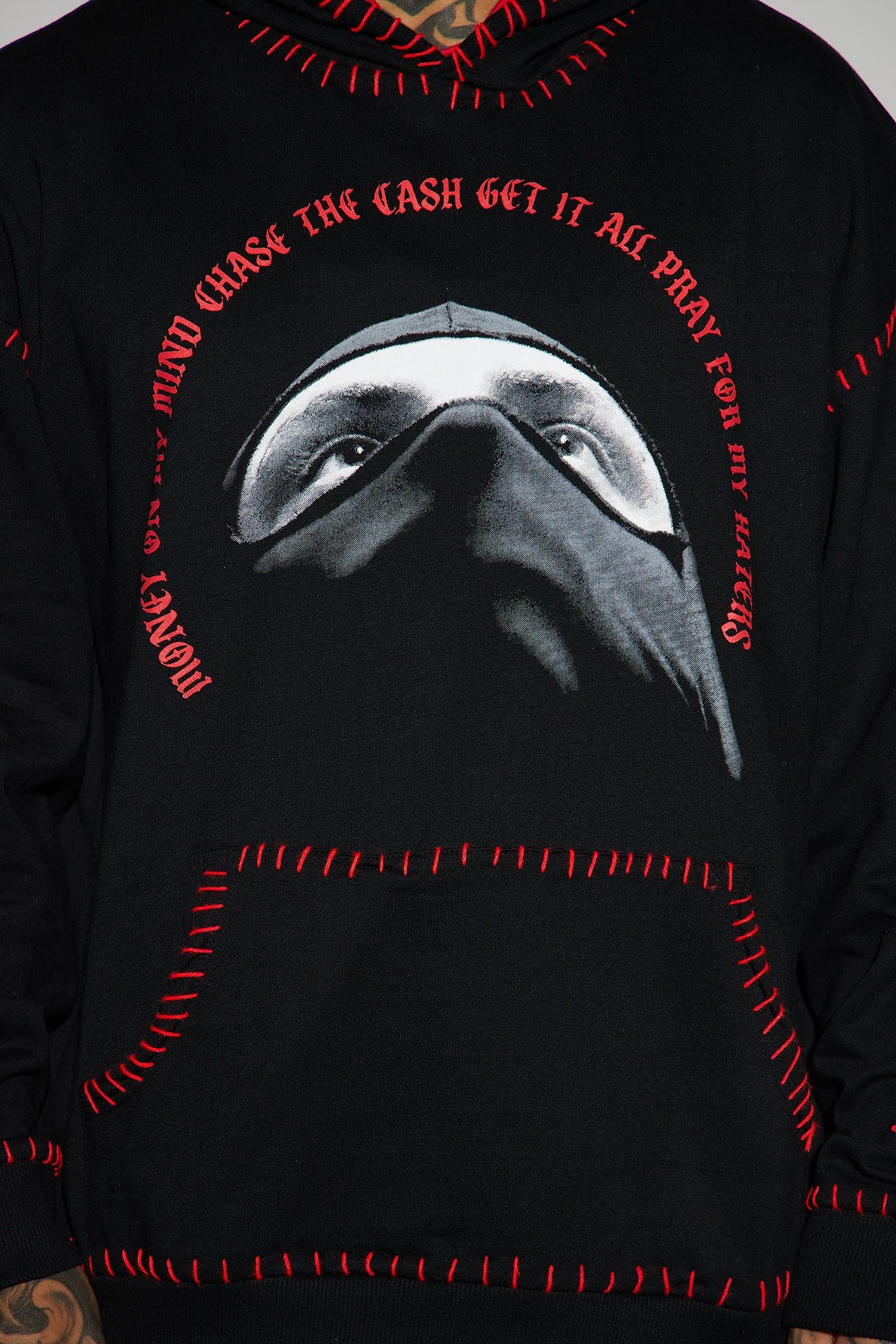 Nonstop Hustle Oversized Hoodie - Black sold by Fashion Nova product image thumbnail 3