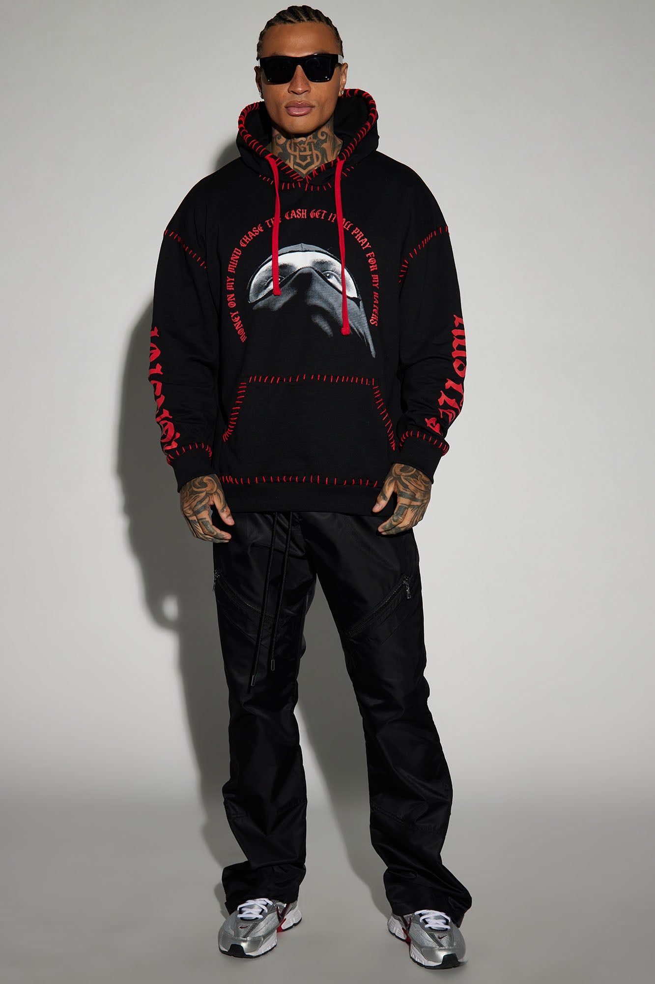 Nonstop Hustle Oversized Hoodie - Black sold by Fashion Nova product image thumbnail 2