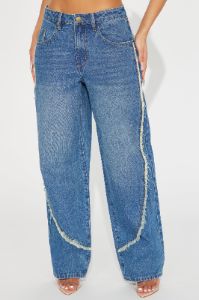Handle With Care Straight Leg Jeans - Dark Wash sold by Fashion Nova