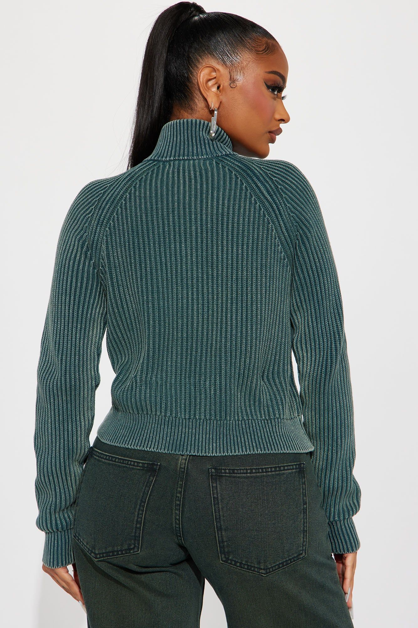 Fashion Forward Sweater - Green sold by Fashion Nova product image thumbnail 3
