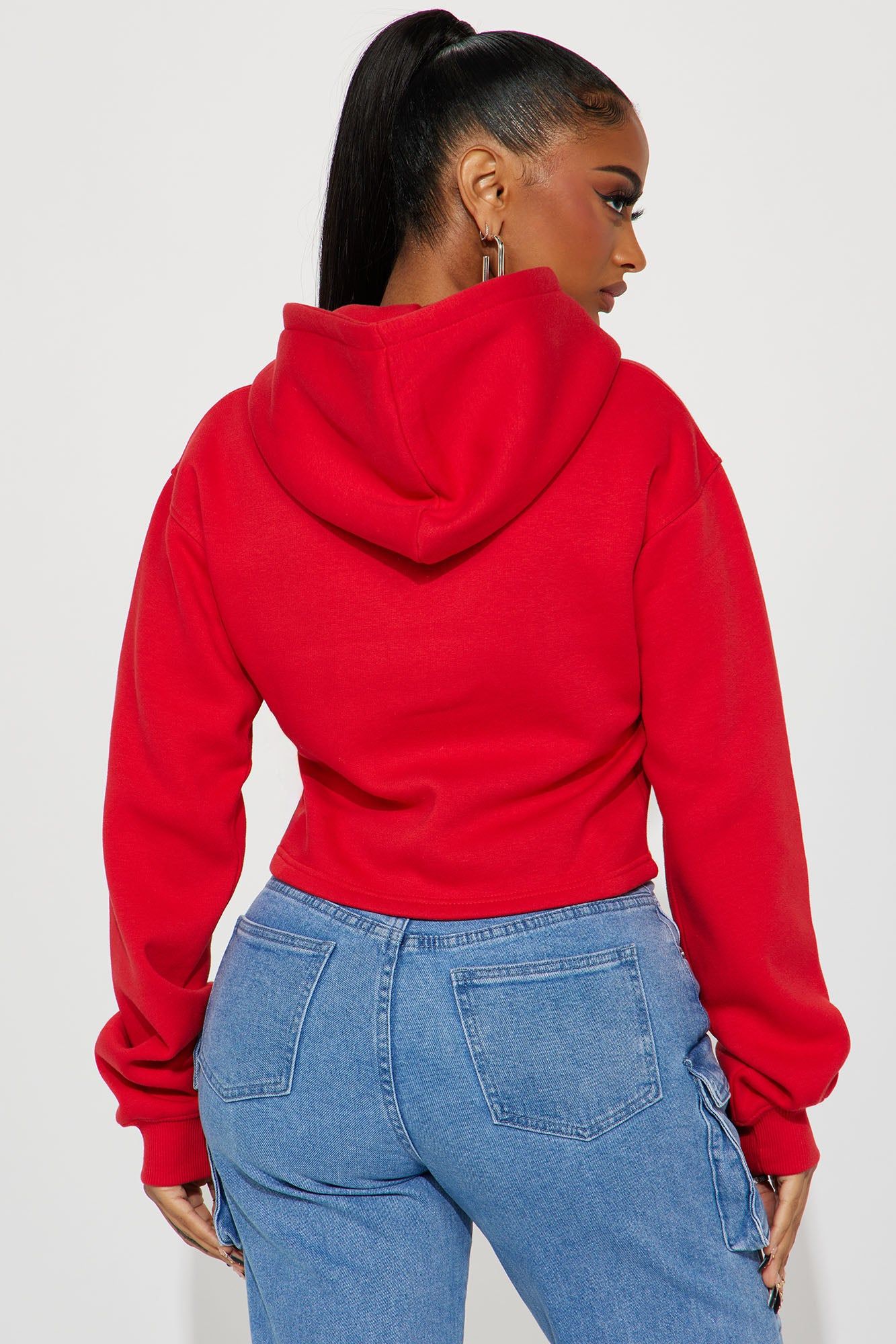 Scarlett Corset Lounge Hoodie - Red sold by Fashion Nova product image thumbnail 4