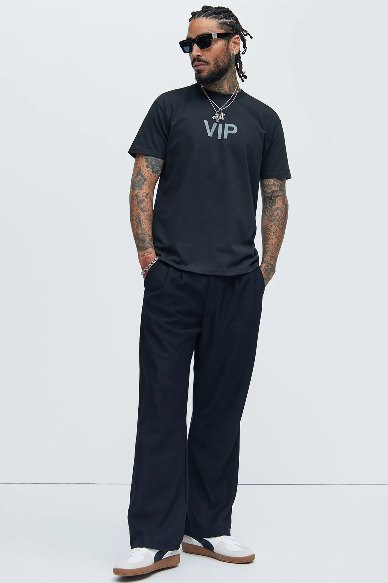 VIP Short Sleeve Tee - Black sold by Fashion Nova product image thumbnail 2