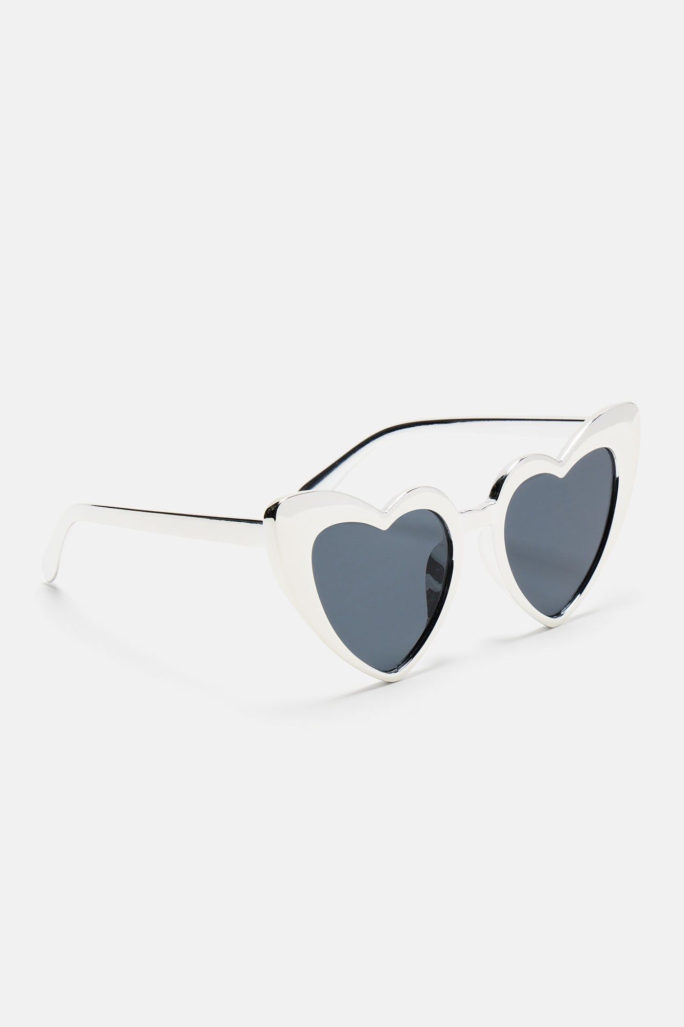 Eye Love You Sunglasses - Silver sold by Fashion Nova product image thumbnail 4