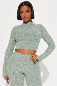 Chic N Cozy Pant Set - Mint sold by Fashion Nova