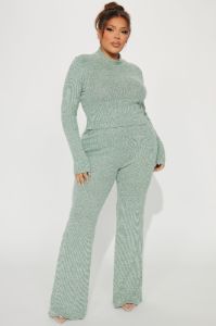 Chic N Cozy Pant Set - Mint sold by Fashion Nova