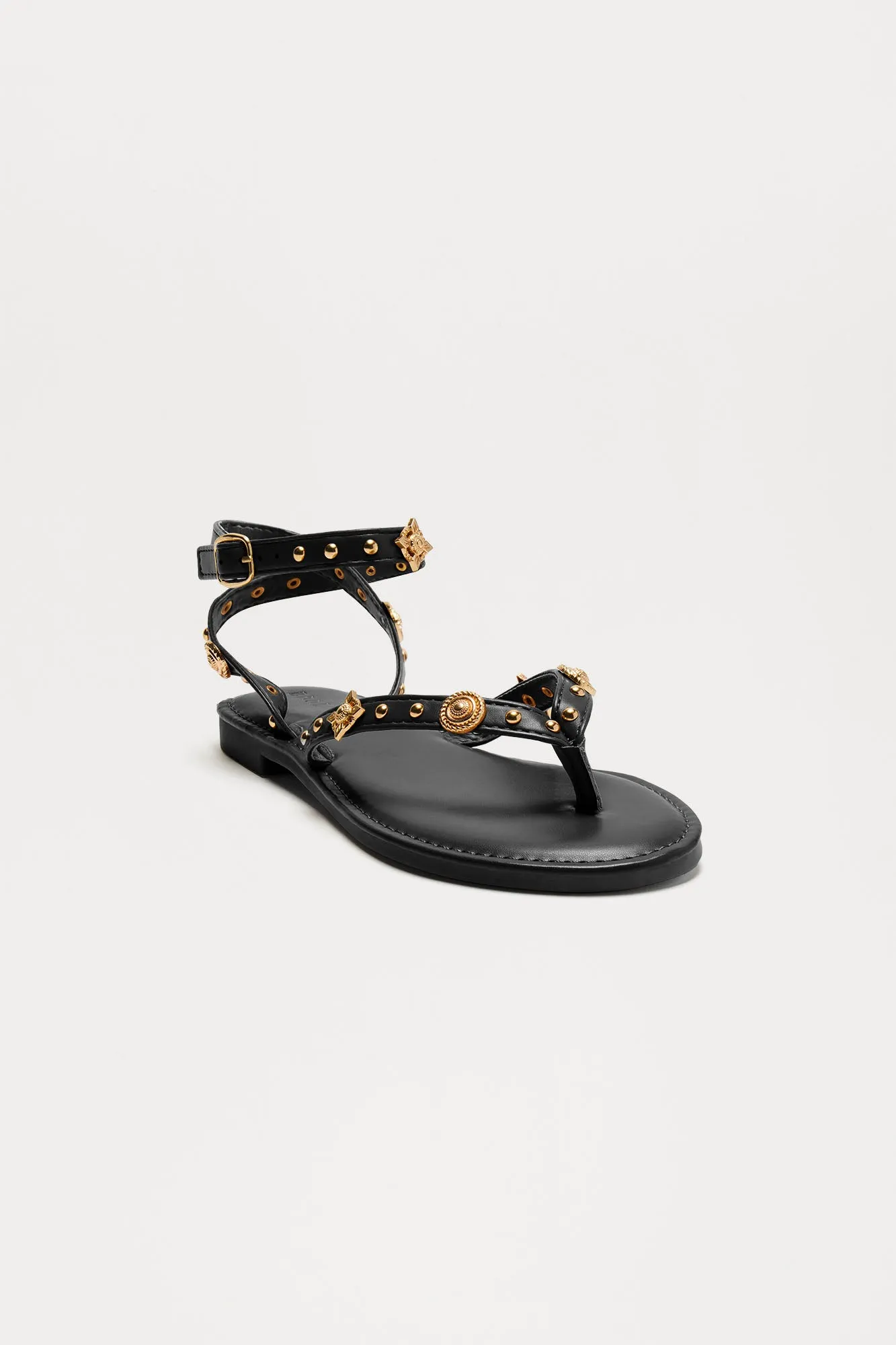 Day Plans Sandals - Black sold by Fashion Nova product image thumbnail 3