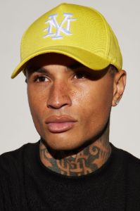 NY Snapback Hat - Yellow sold by Fashion Nova