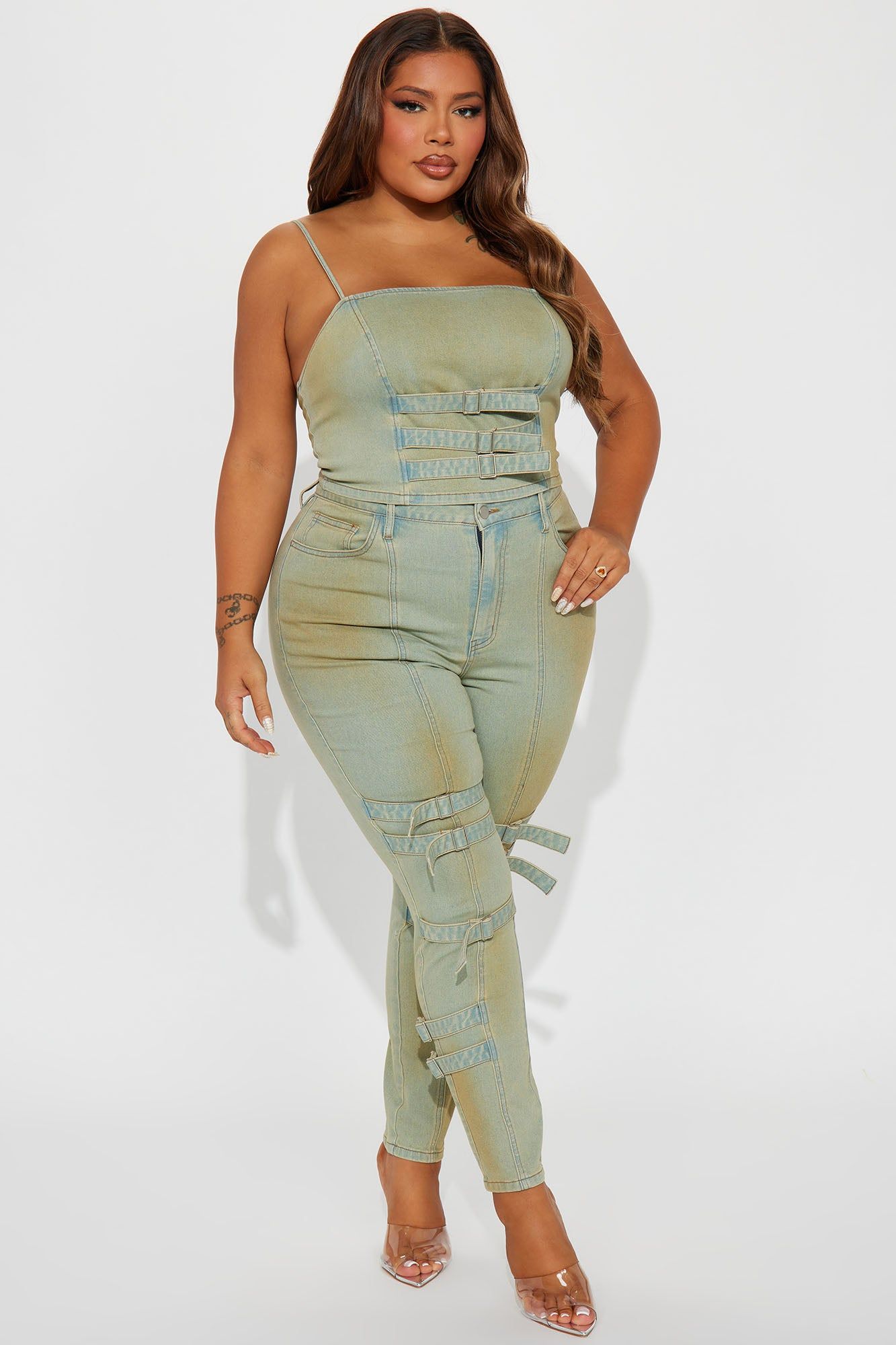 Fiona Tinted Stretch Skinny Jean - Light Wash sold by Fashion Nova product image thumbnail 4