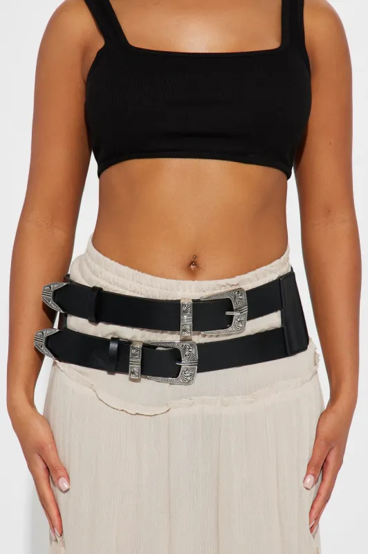 Wild Wide West Belt - Black sold by Fashion Nova