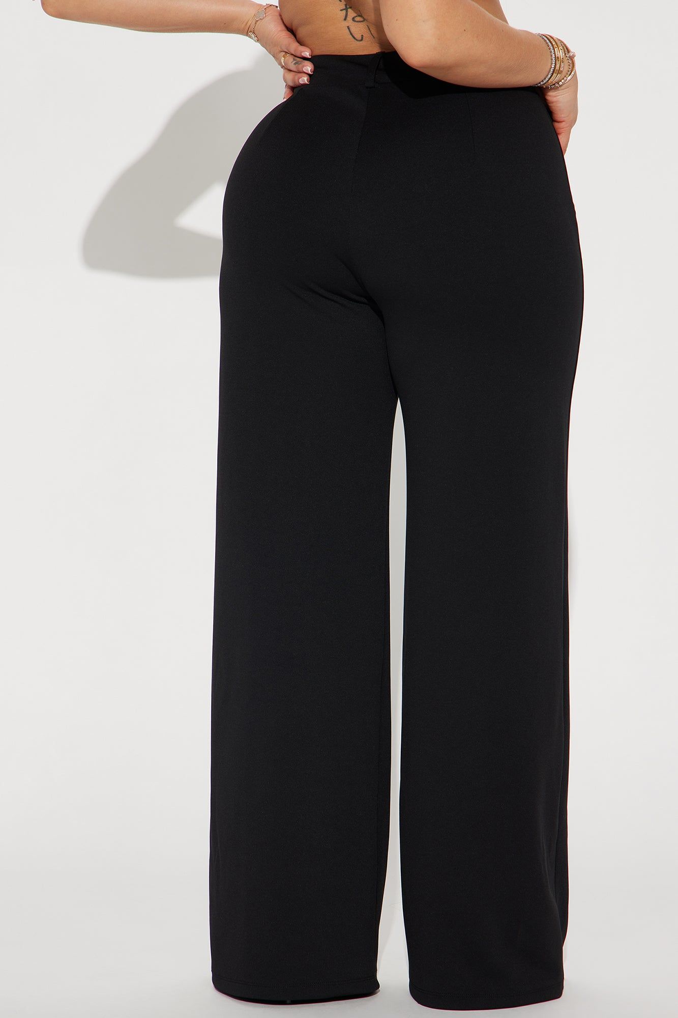 Lookin Cute At the Office Trouser - Black sold by Fashion Nova product image thumbnail 3
