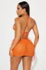 Built For Summer Fishnet 3 Piece Bikini Set - Orange sold by Fashion Nova
