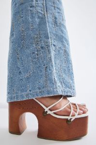 Speak My Mind Heeled Sandals - White sold by Fashion Nova