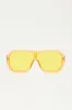 Pave The Way Sunglasses - Yellow sold by Fashion Nova