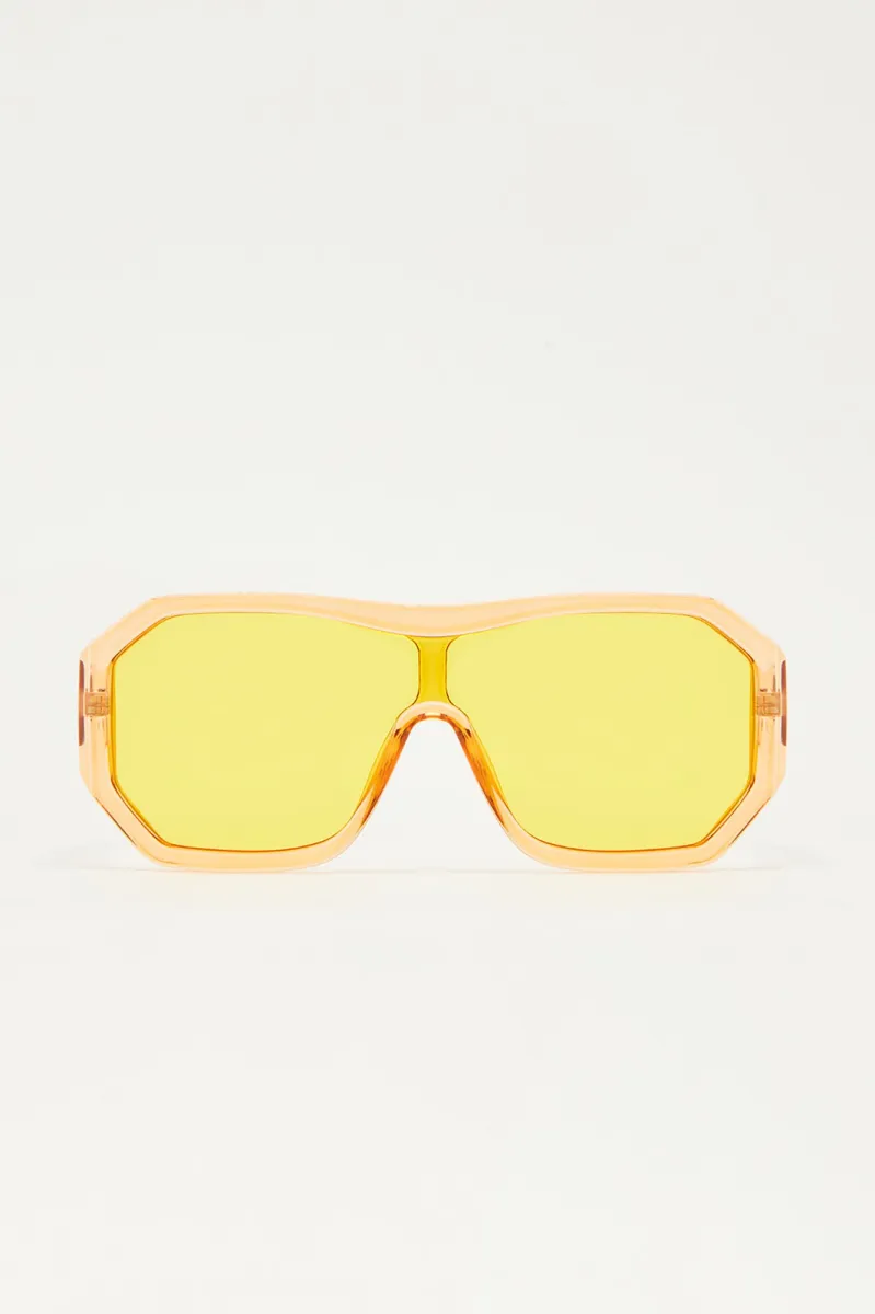 Pave The Way Sunglasses - Yellow sold by Fashion Nova