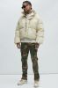 Norton Cropped Puffer - Off White sold by Fashion Nova